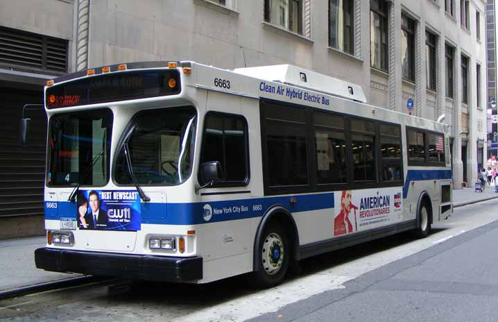 MTA Orion VII HEV 6663